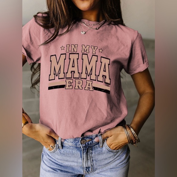 Full Size Letter Graphic Round Neck Short Sleeve T-Shirt - Picture 1 of 4